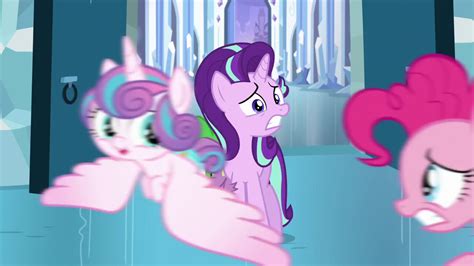 Image Starlight And Spike Sees Pinkie Chasing After Flurry Heart S6e2
