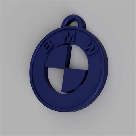 Stl File Bmw Logo Keychain・3d Printer Model To Download・cults