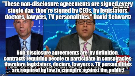 Non Disclosure Agreements Are Conspiracies Imgflip