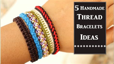 5 Handmade Friendship Bracelets Ideas How To Make Thread Bracelet At