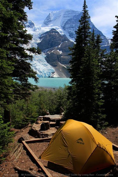 Our Campsite Mt Robson Provincial Park Berg Lake Trail Guide By