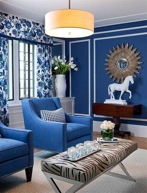 43 Inspiring And Romantic Living Room Decorating Ideas Blue And White