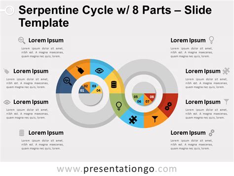 Infinity Colors Powerpoint Presentation Template Volontariat