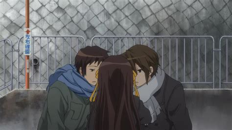 Haruhi Suzumiya And Kyon Kiss