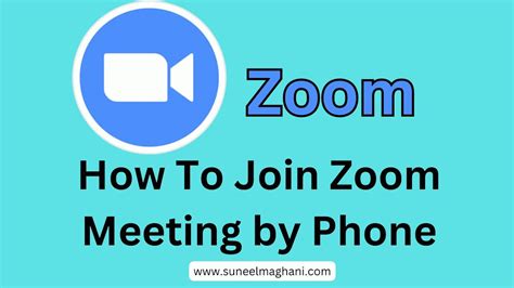How To Join Zoom Meeting By Phone Using Link And Meeting Id Youtube