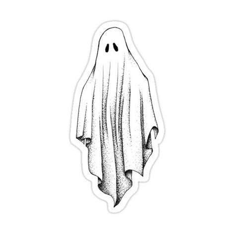 Sheet Ghost Sticker By Rachel Doll Ghost Tattoo Sheet Ghost Ghost