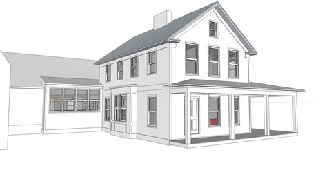 Farmhouse plans, also called farm house plans, are the combination of country character and modern day house plans. Greek Revival Addition to a Vermont Farmhouse | Farmhouse architecture, Farmhouse addition ...