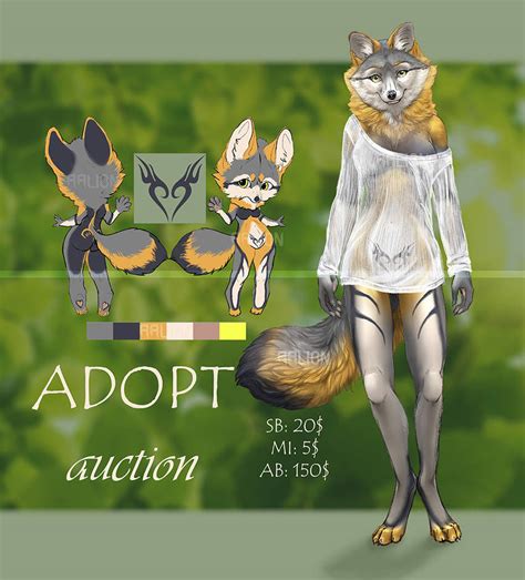 Fox Adopt Auction Closed By Alienlion On Deviantart