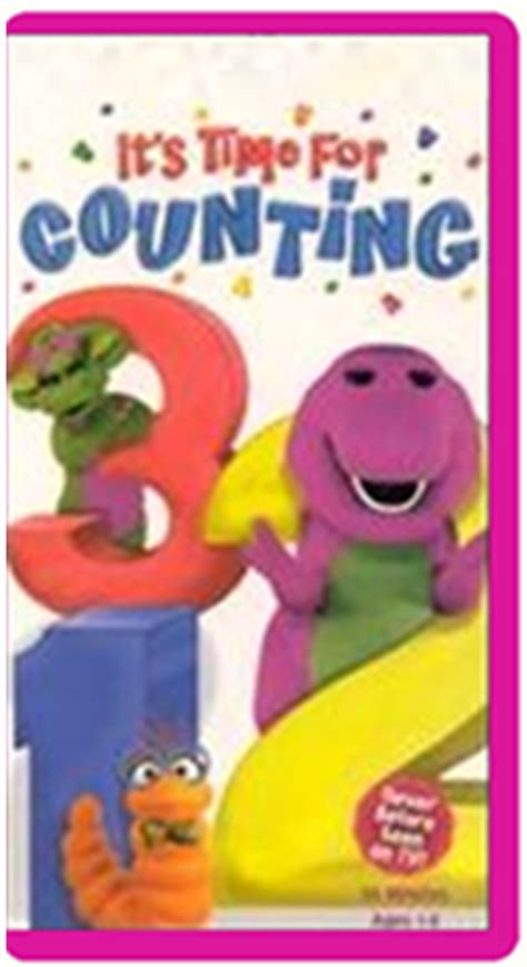 Carnival of numbers (1995 vhs). Trailers from Barney: It's Time for Counting Fake 2001 VHS ...