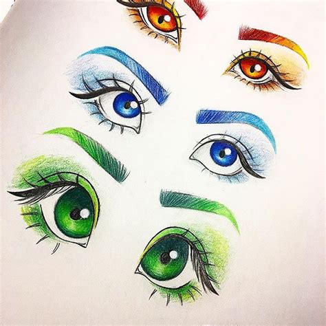 We have 30 different ways to learn how to draw an eye, all with step by step tutorial and instructions to follow along with. 3 different types of eyes 👀 ️💙💚 Which one is your favorite ...