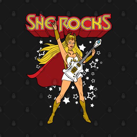 She Rocks Superheroes T Shirt Teepublic