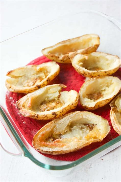 Twice Baked Potato Skins I Dont Have Time For That