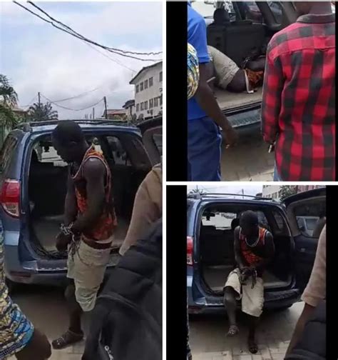 Suspected Thief Caught Stealing Side Mirrors From Cars In Lagos Torizone