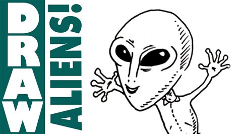 How To Draw Cartoon Aliens Spoken Tutorial Youtube
