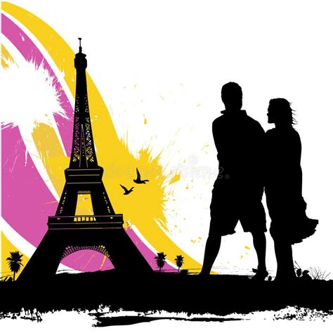Eiffel Tower Stock Vector Illustration Of Vacation High 24857275
