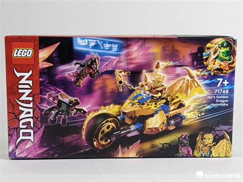 Lego Ninjago 71768 Jays Golden Dragon Motorcycle Putting The Dragon