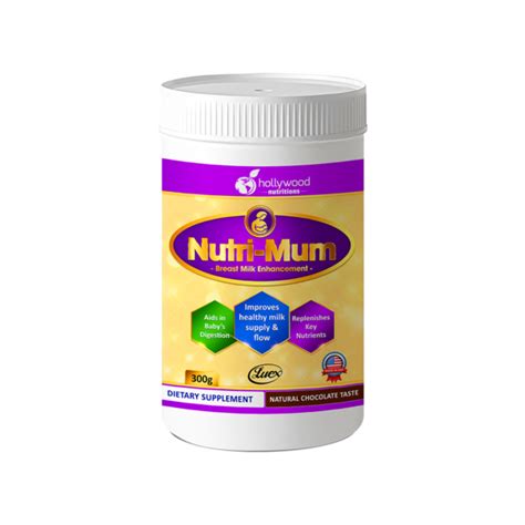 Nutri Mum Breast Milk Enhancement Jar Hollywood Nutritions