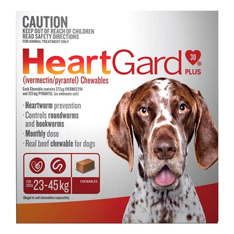 Heartgard Plus Chewables For Dogs Buy Heartgard Heartworm Treatment