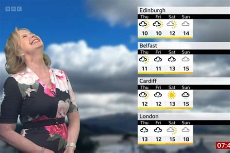Bbc Breakfasts Carol Kirkwood Mortified After Incorrectly Naming Stand