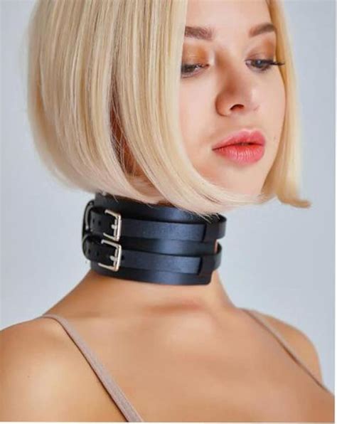 Bdsmcollar Leather Bdsm Collars For Women Leather Slave Collar Leather