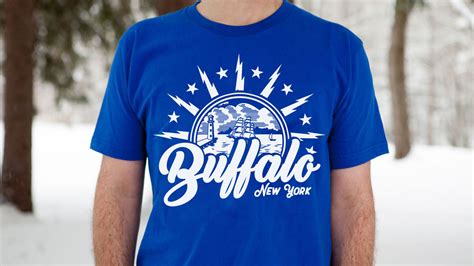 Buffalo City Flag T Shirt My Buffalo Shirt