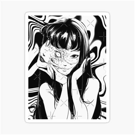 Junji Ito Collection Sticker For Sale By Deadspirit Redbubble