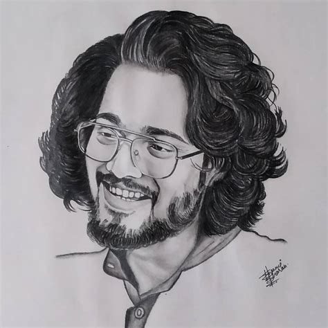Aggregate More Than 75 Sketch Of Bhuvan Bam Best Vn