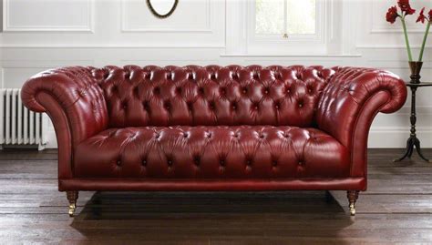 The 15 Best Collection Of Red Leather Chesterfield Sofas