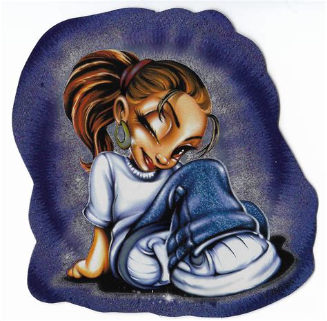 Can the net harness a bunch of volunteers to help bring books in the public domain to life through podcasting? Lil Homie Girl Winking | Chicano art, Chicano drawings ...