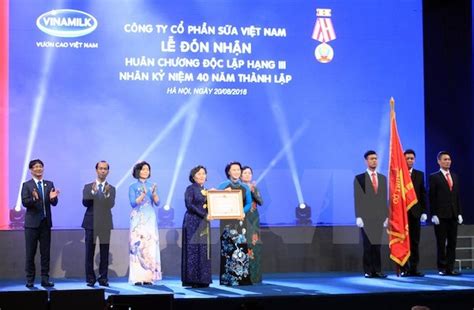 Vinamilk Celebrates 40th Anniversary Society Vietnam Vietnamplus