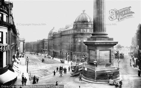 Newcastle Upon Tyne Grey Street 1900 © Copyright The Francis Frith