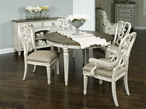 Cathedral cherry veneers, alder solids and select hardwoods create a new and exciting collection of bedroom, dining room and occasional for american drew. American Drew Southbury Dining Set | AD513701SET2
