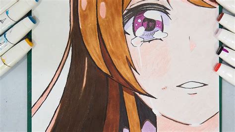 How To Draw Sad Anime Girl