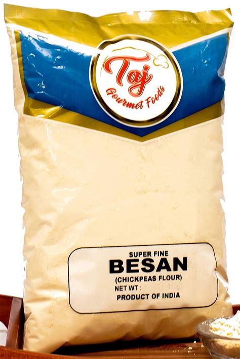 Taj Premium Indian Besan Flour Super Fine Chick Pea Gram