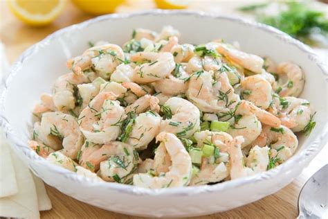 This was one of our favorite sunday afternoon treats that my. Shrimp Salad - How to Make a Quick and Easy Shrimp Salad