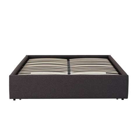 Functionality full size storage bed for your small room : Mainstays Upholstered Storage Platform Bed | Walmart Canada