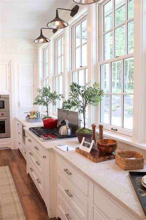100 Beautiful Kitchen Window Design Ideas In 2020 Kitchen Window