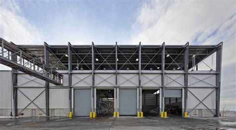 Sunset Park Material Recovery Facility Selldorf Architects Archdaily