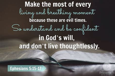 Ephesians 515 17 Knowing God Faith Inspiration Words Of Encouragement