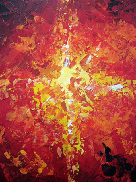 Element Of Fire Abstract Painting Liz W Fine Art