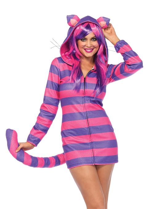 Officer whiskers is on pawtrol! Women's Cozy Cheshire Cat Costume