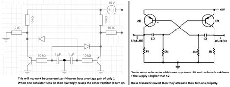 Oscillator Circuit Using Pnp Transistors Electrical Engineering Stack