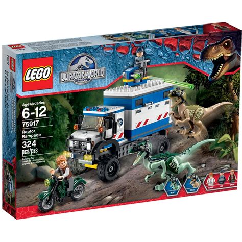 Lego Jurassic World Raptor Rampage 75917 Shopee Singapore