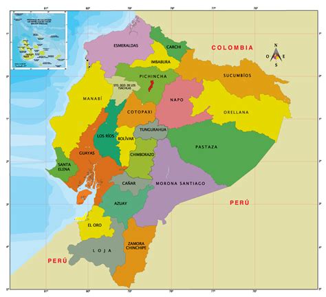 Top 19 Mejores Mapa Politico Del Ecuador Con Sus Provincias Y Capitales