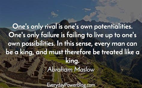 Abraham Maslow Quotes On Self Actualization