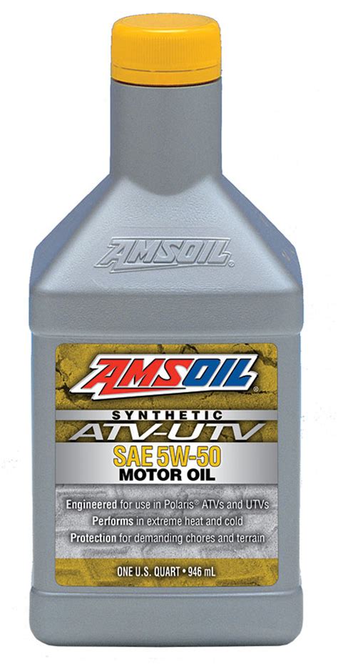 Amsoil 5w 50 Synthetic Atvutv Motor Oil