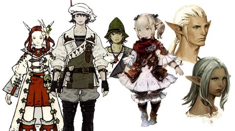 Final Fantasy Xiv A Realm Reborn Concept Art And Characters