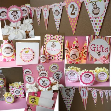 226 best images about MONKEY LOVE B-DAY PARTY on Pinterest | Monkey