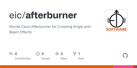 Github Eicafterburner Monte Carlo Afterburner For Crossing Angle