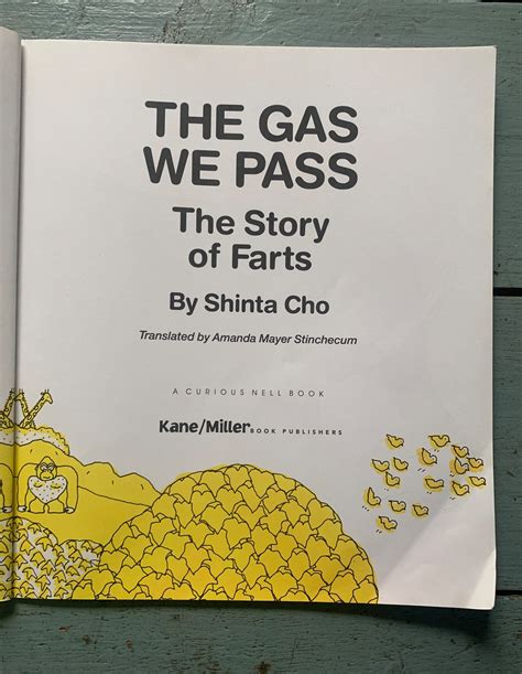 The Gas We Pass The Story Of Farts 1994 Etsy